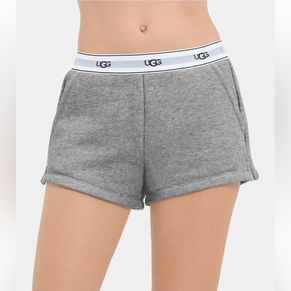 UGG Albin French Terry Sleep Lounge Shorts NWT